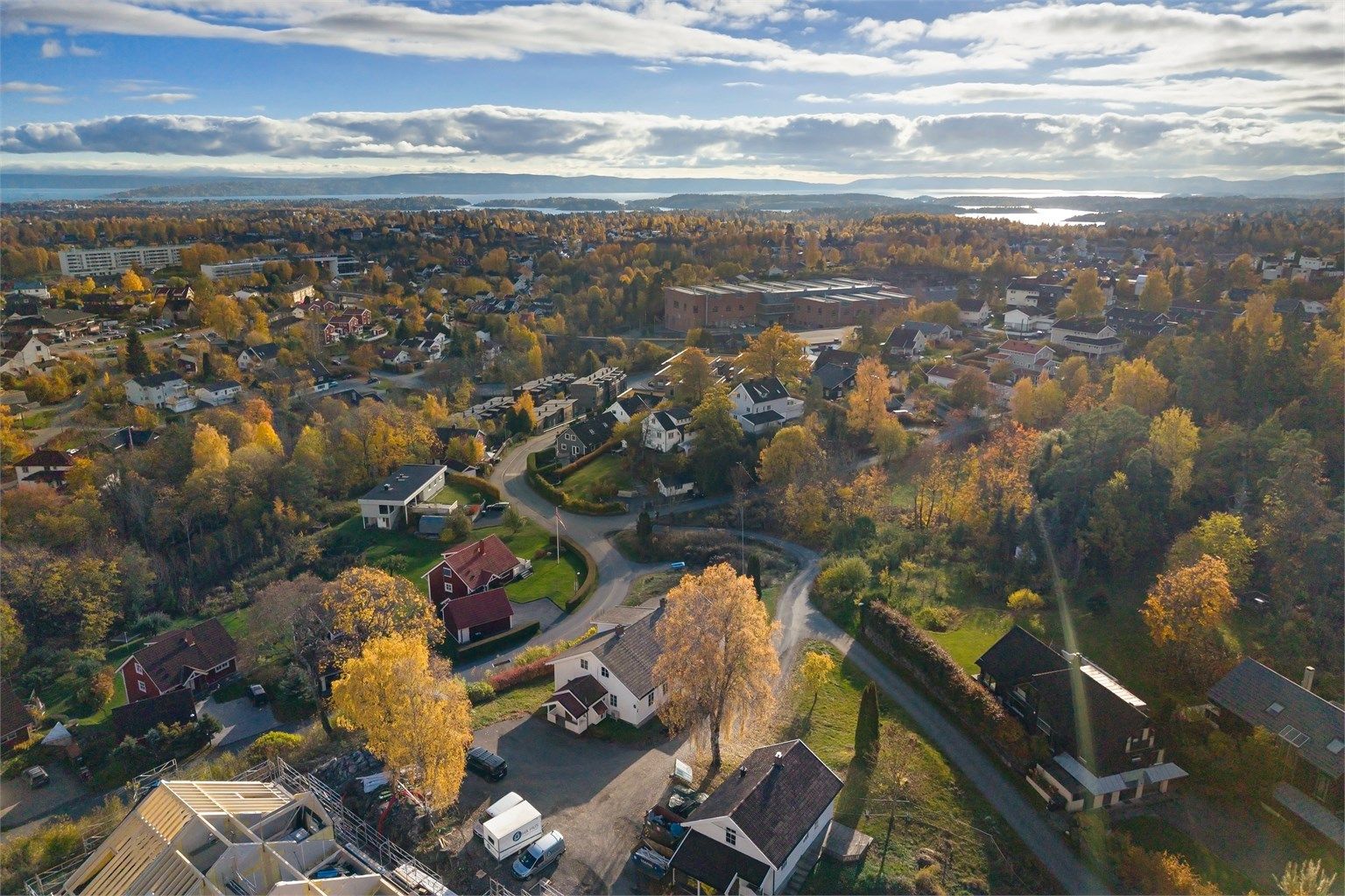 Rolig og familievennlig boligområde med kort vei til barnehager, skoler og flotte grøntområder