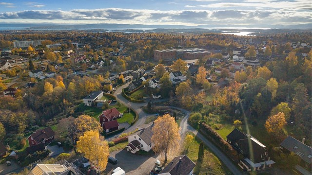 Rolig og familievennlig boligområde med kort vei til barnehager, skoler og flotte grøntområder