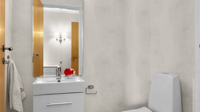 Praktisk separat WC