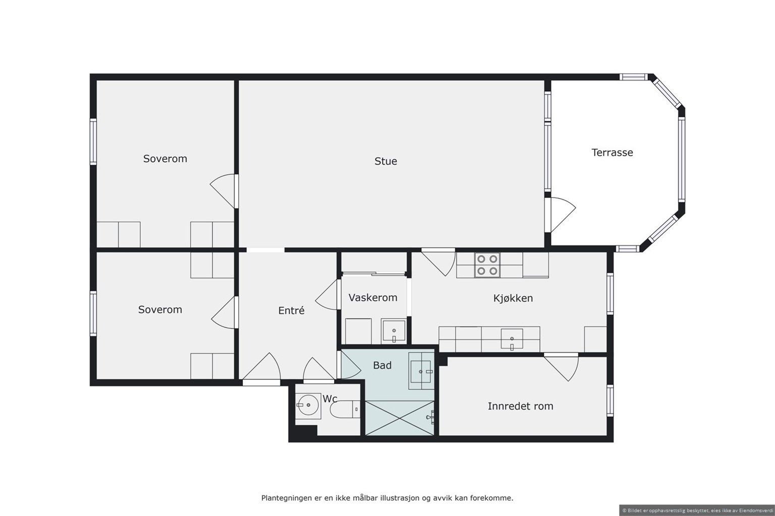 Veiledende planskisse