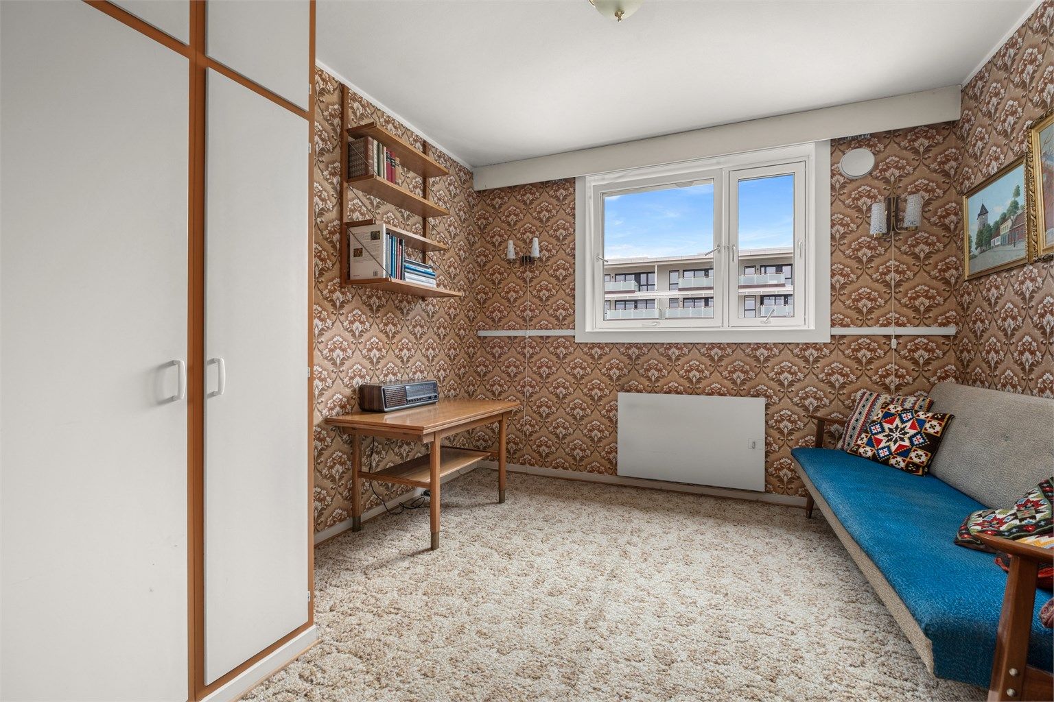 Soverom 2 er på 9,5 kvm og egner seg godt som barnerom, gjesterom eller hjemmekontor.