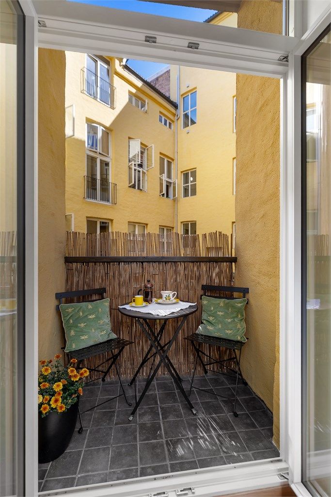 Her kan du fint innrede med ett hyggelig spisebord