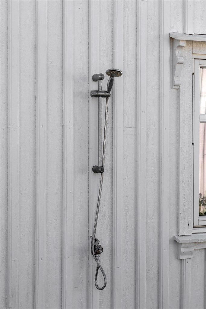 Utedusj - perfekt når du bor første rekke til sandstranden. 