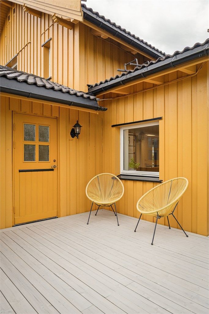 Eiendommen har gode solforhold