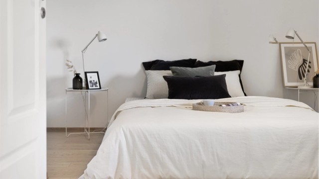 Hovedsoverommet er svalt og romslig