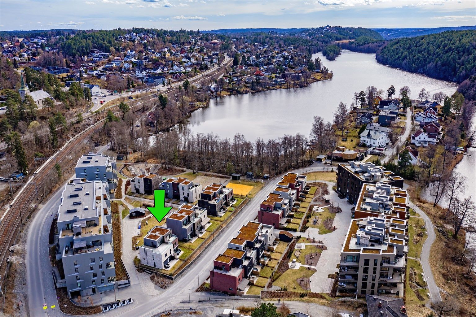 Sebastian Håbesland v/Krogsveen presenterer denne moderne boligen rett ved Kolbotn sentrum