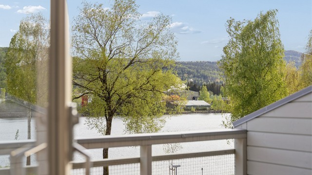 Nyt nærheten til vannet og de grønne omgivelsene.