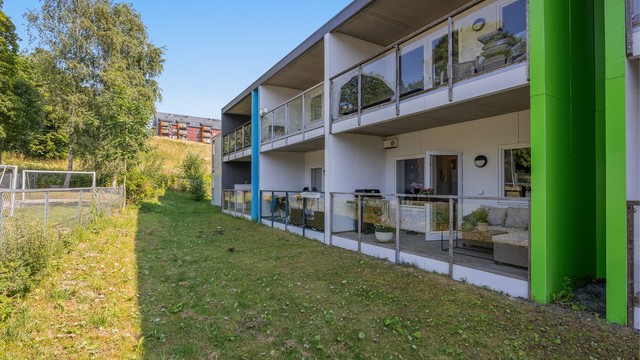 Leiligheten er en del av Flyverbyen boligsameie som består av 28 seksjoner. Dette er et velholdt sameie og et godt nabolag.
