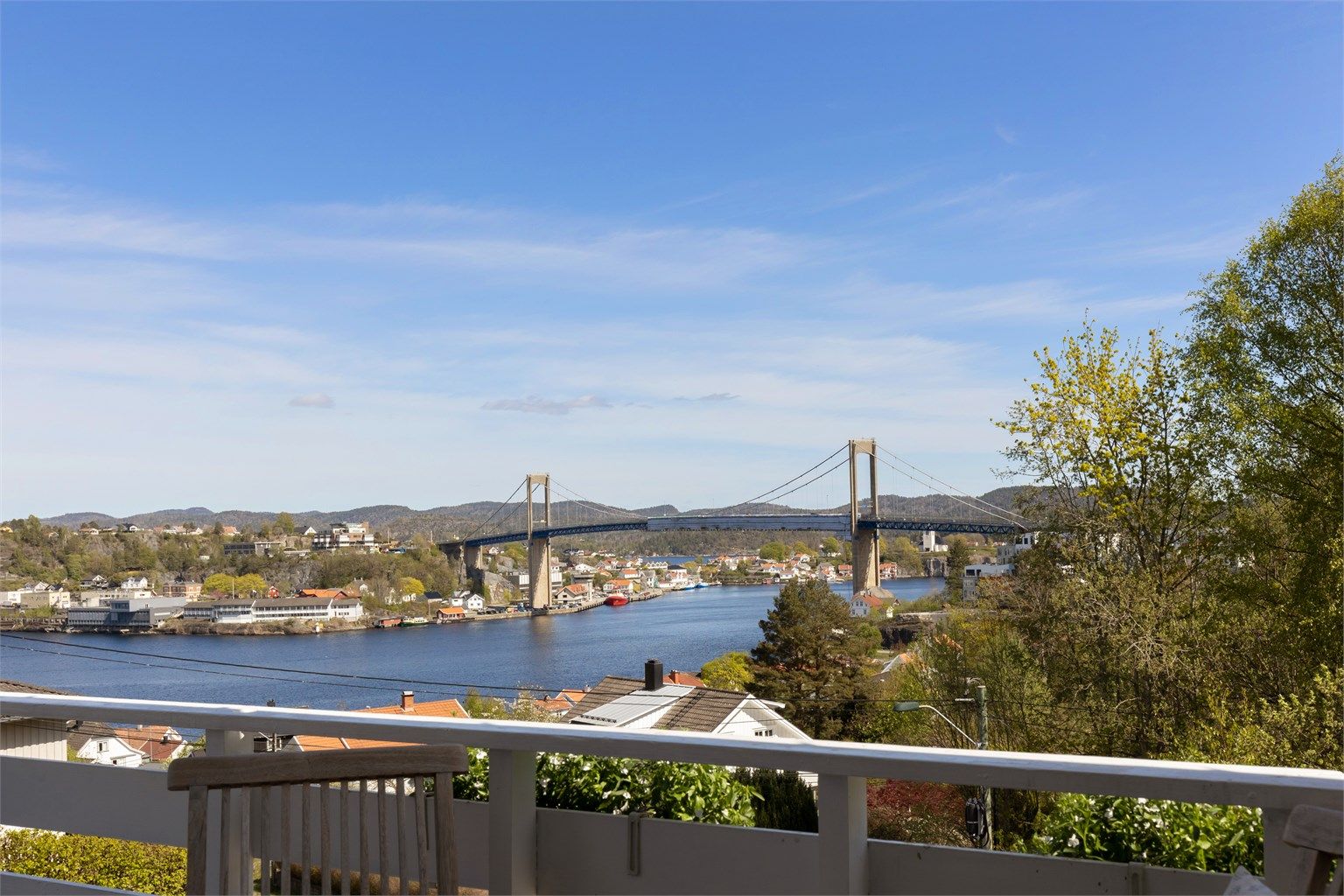 Utsikt mot nordøst til Brevik