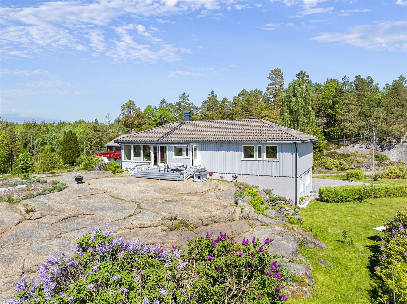 Tomten er på hele 3,7 mål.