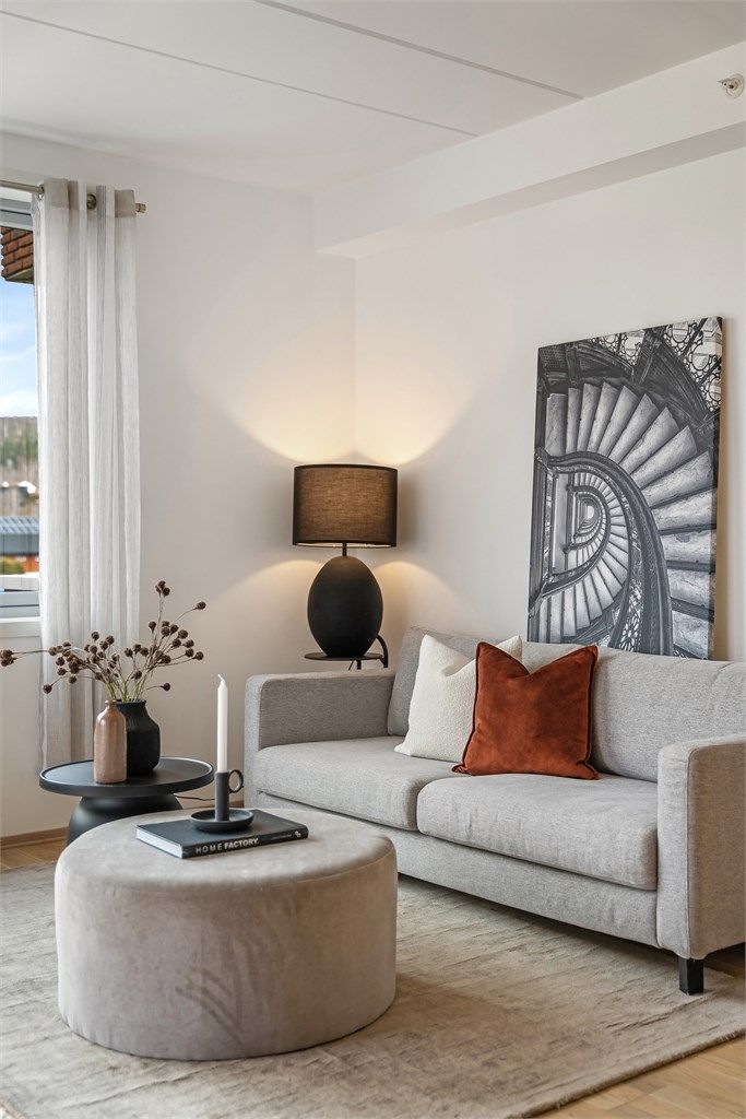 Leiligheten er nymalt i april 2026