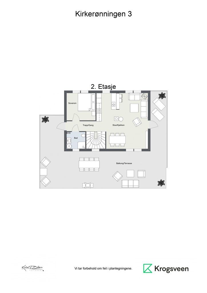 Planskisse 2. etasje.