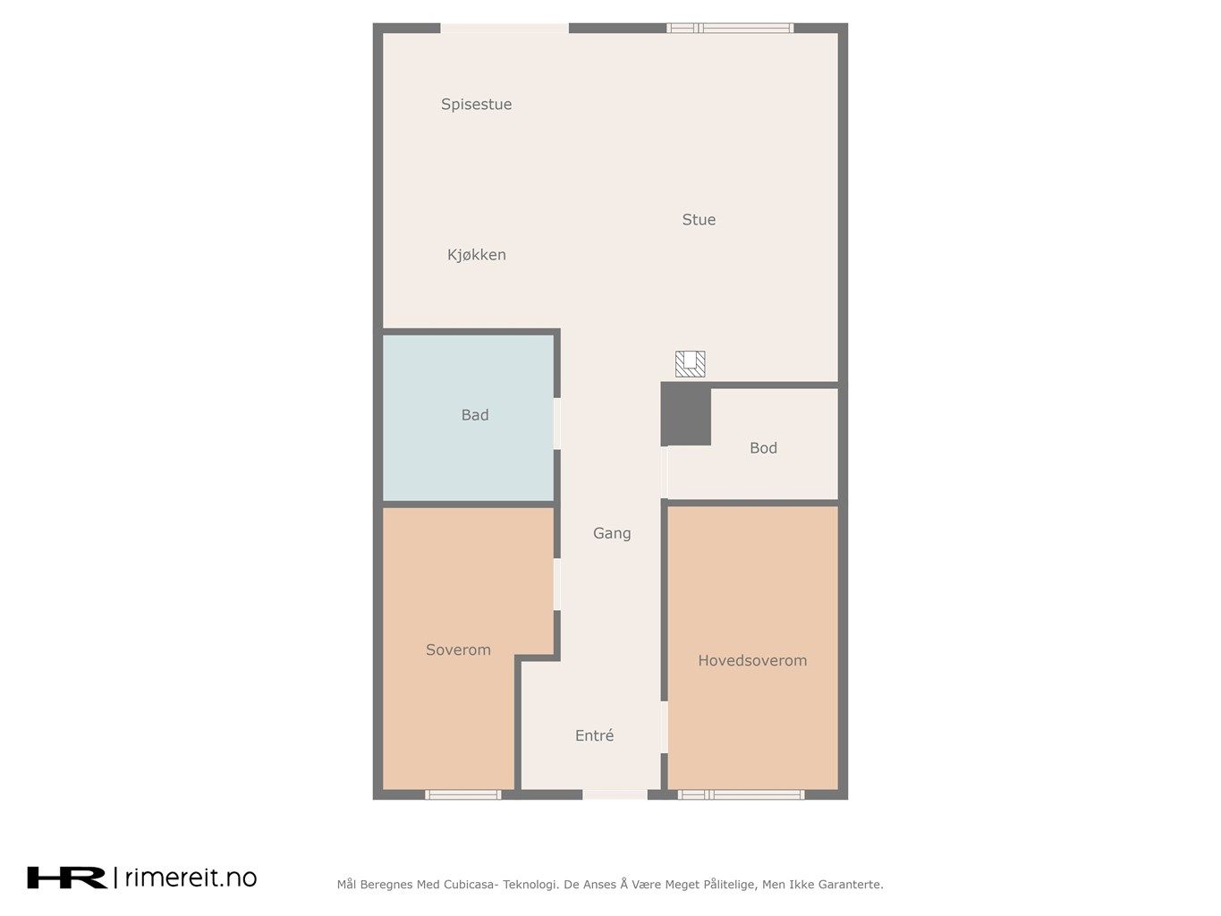 Plantegning 1. etasje