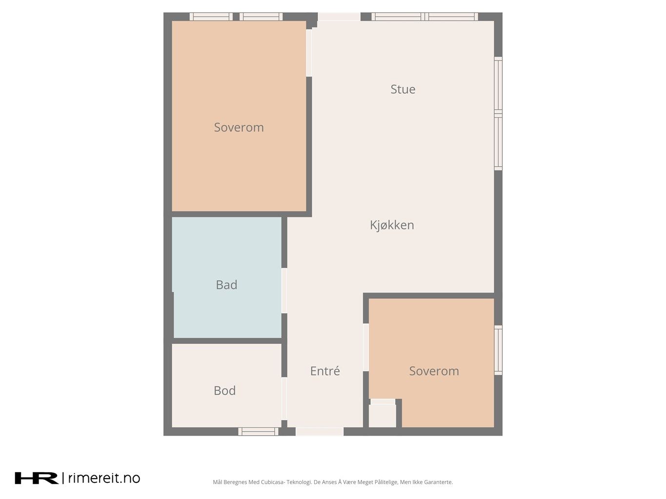 Plantegning 2. etasje.