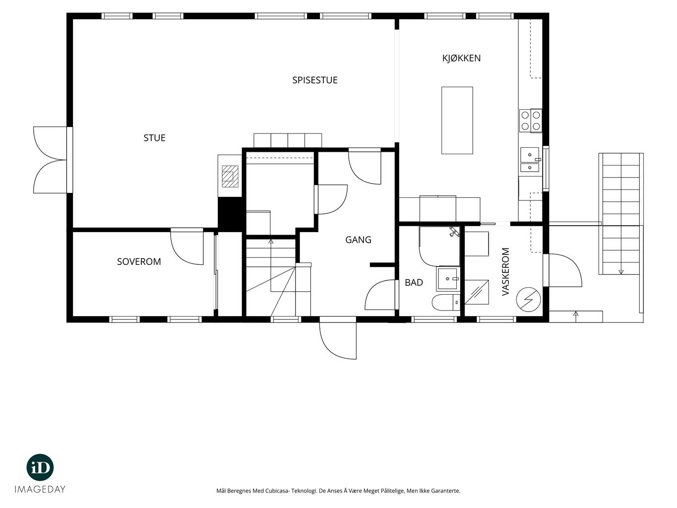 Plantegning - 1. etasje