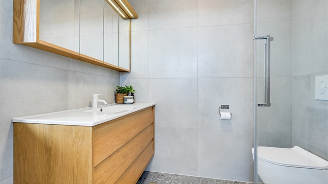 Badet i andre etasje ble etablert i 2018.