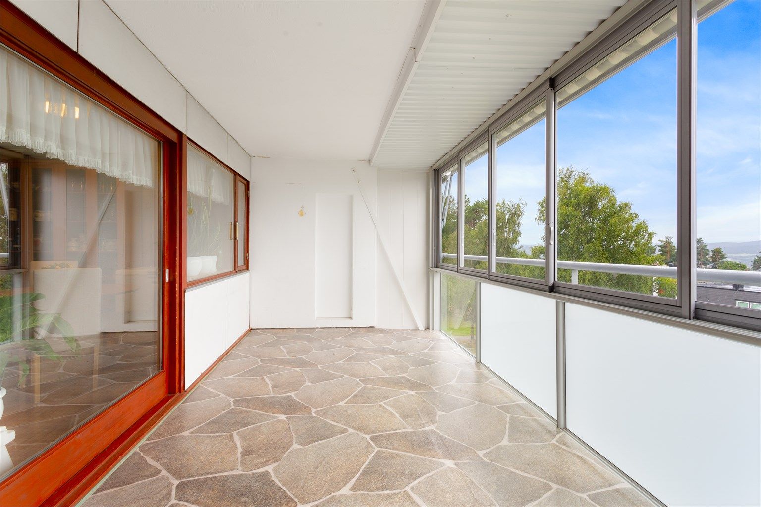 Leiligheten er beliggende i de populære blokkene på Tranby
Foto: Ole Thorgeir Solheim Thoresen