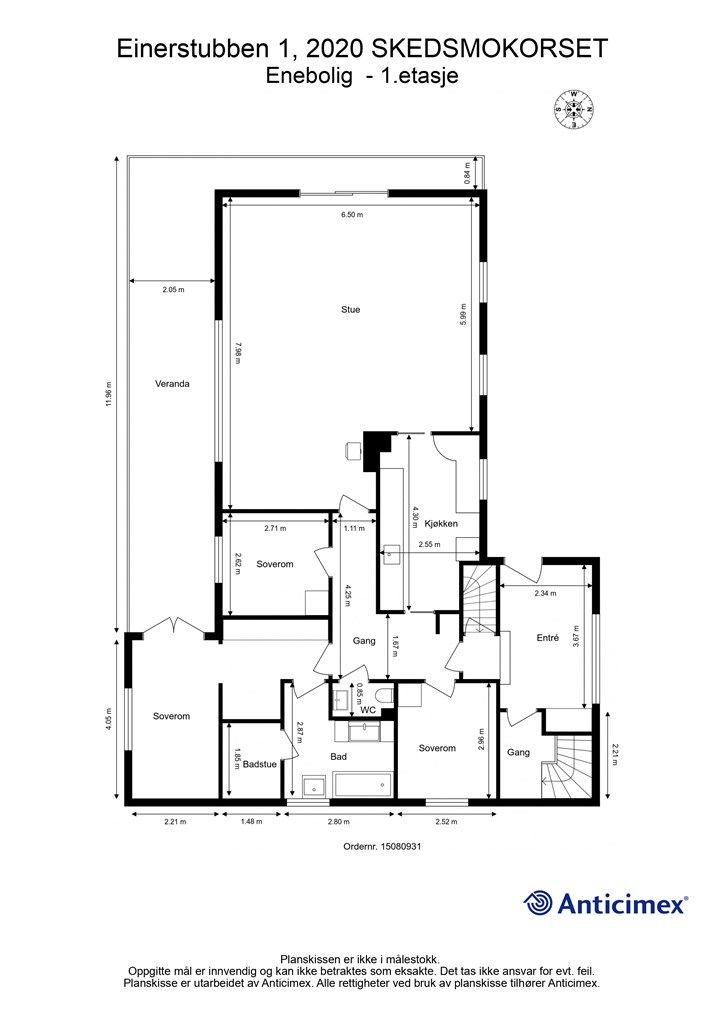 Plantegning 1.etasje