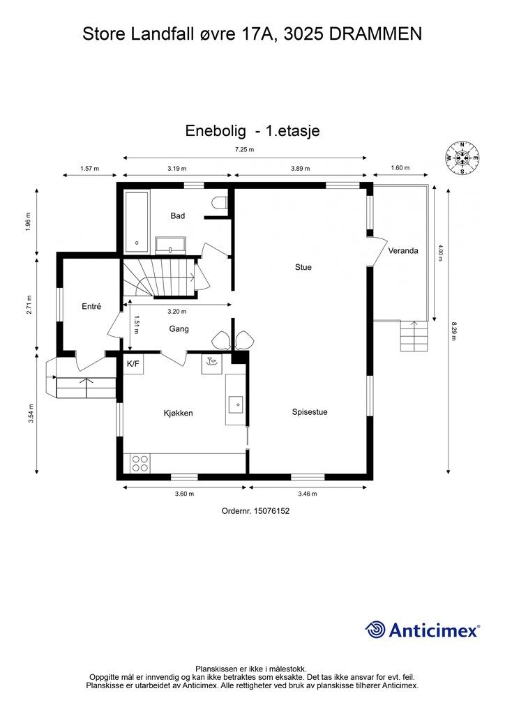 Plantegning - 1. etasje