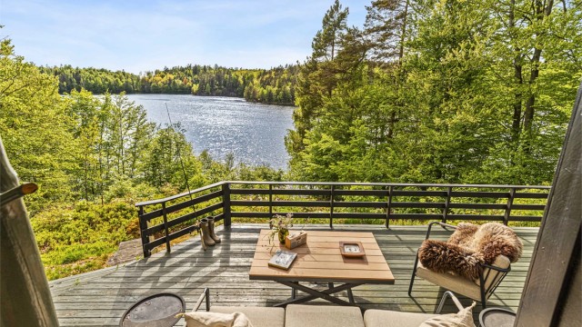 Nyt late sommerdager i rolige og usjenerte omgivelser.
