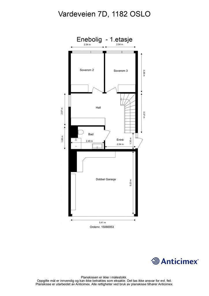 Plantegning 1.etasje