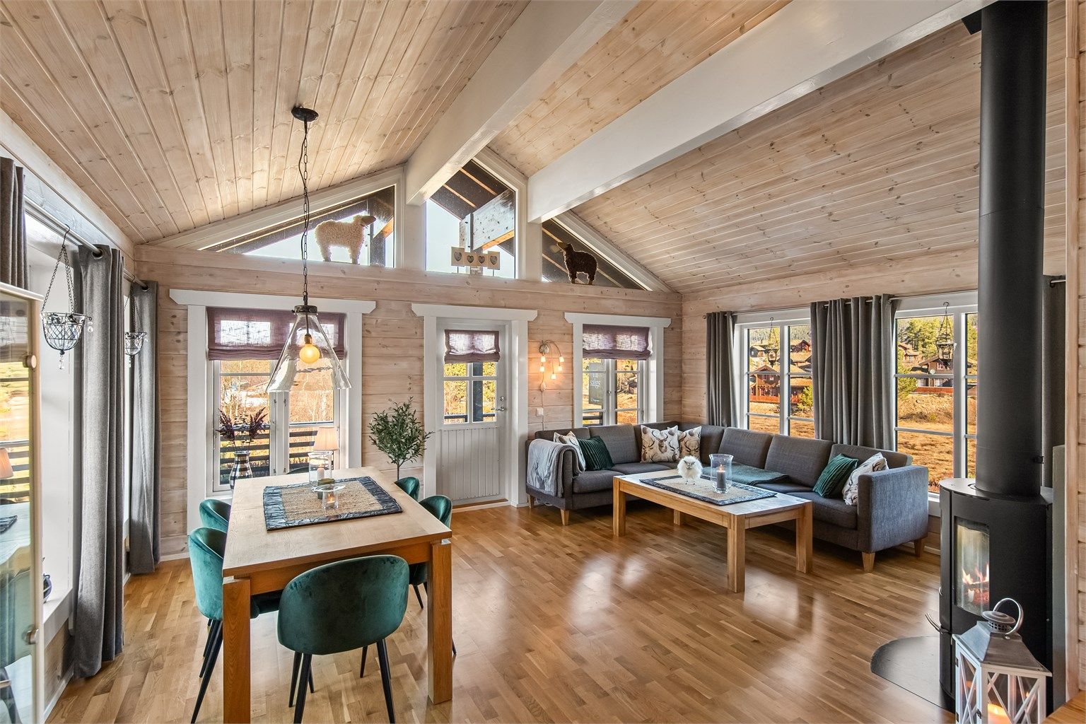 Hytten er på 71 kvm BRA-i