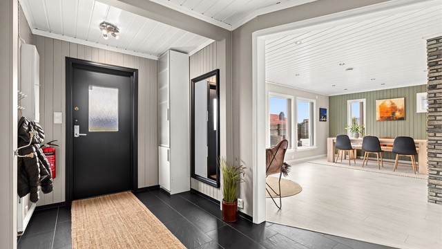 Entré/gang med adkomst til stue