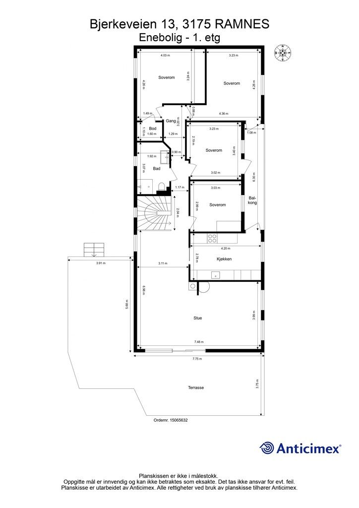 Plantegning hovedplan
