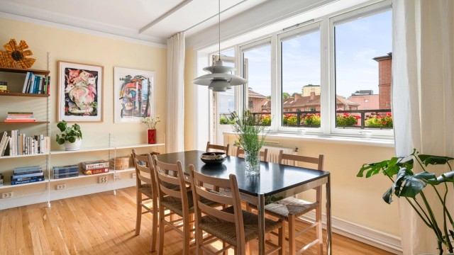 Her bor du tilbaketrukket på Rodeløkka, med gangavstand til Grünerløkkas pulserende byliv, parker og kafeer. Foto: Peter Futo