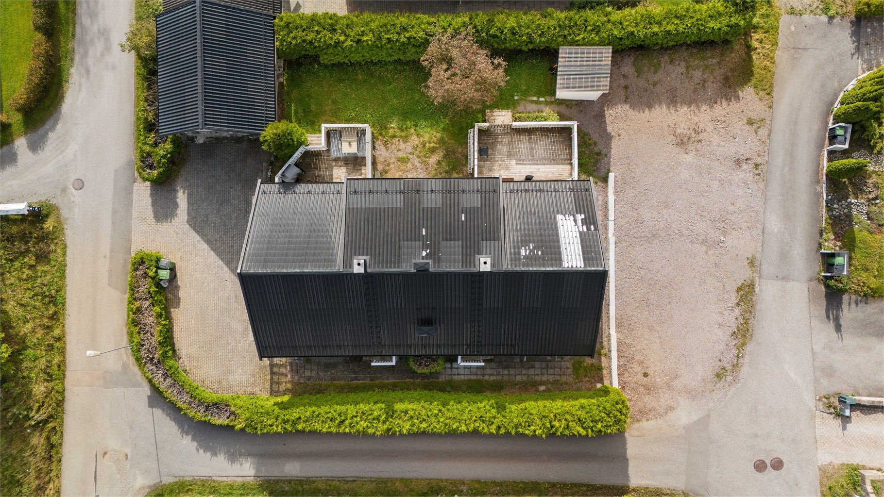 Fellestomt med nabo i A delen