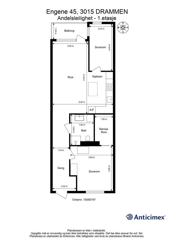 Plantegning 1. etasje