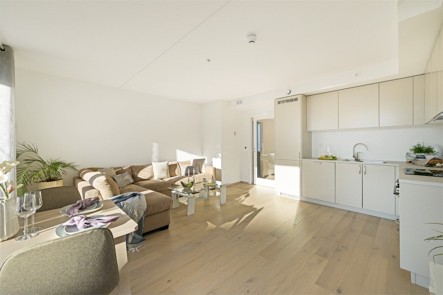 Lys og fin leilighet med en bra planløsning