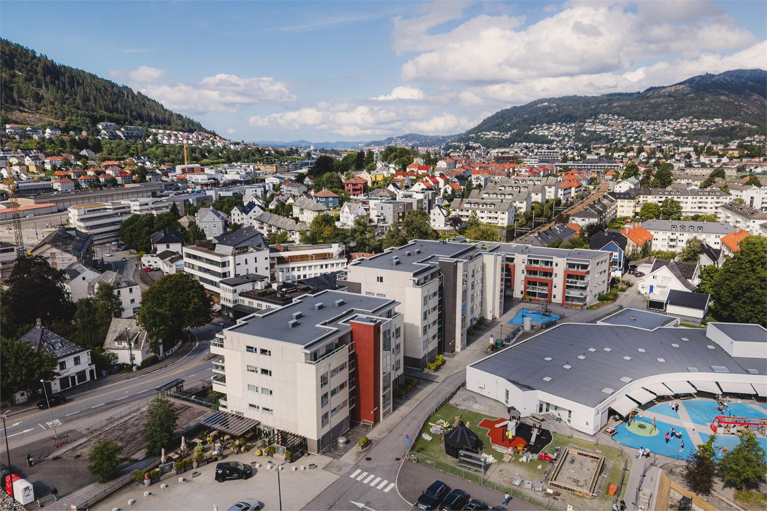 Wergeland er et område i vekst, med et stadig voksende urbant miljø.