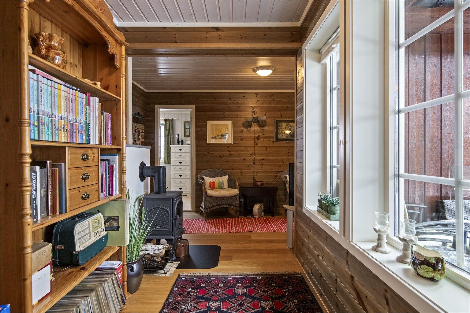 Mellomgang til soveromsavdelingen