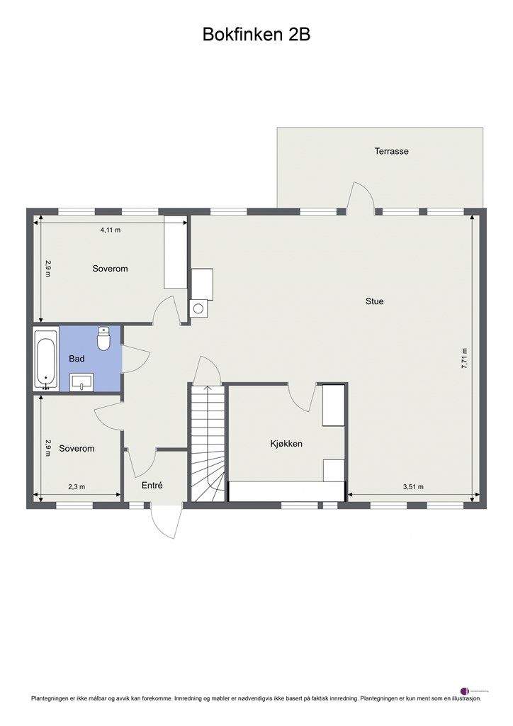 Plantegning - 1. etasje