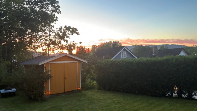 Selgers bilde av solnedgang