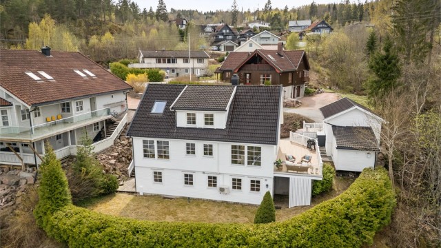 Eiendommen har en fin og tilbaketrukket beliggenhet.
Foto: Stine Prøitz Jørgensen