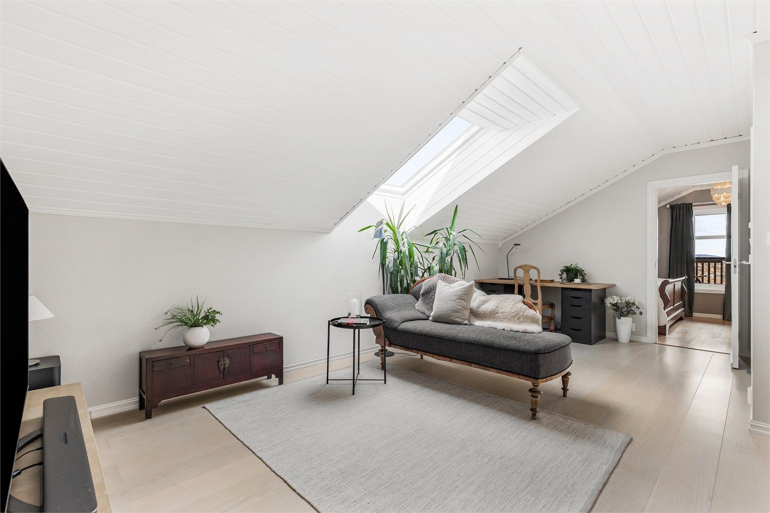 Takvindu for lys og lufting.