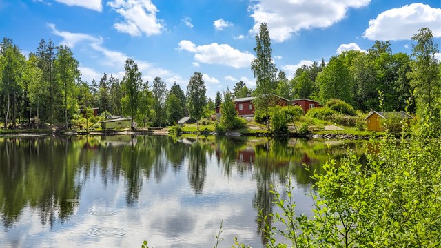 Isdammen øverst på Årvoll