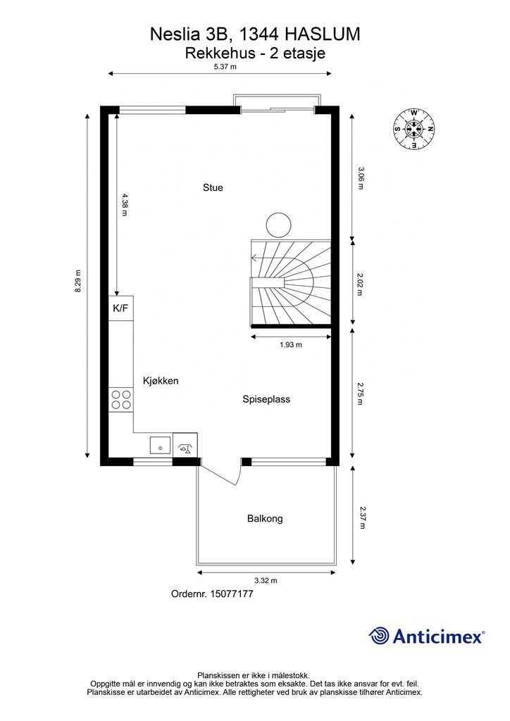 Plantegning 2. etasje 