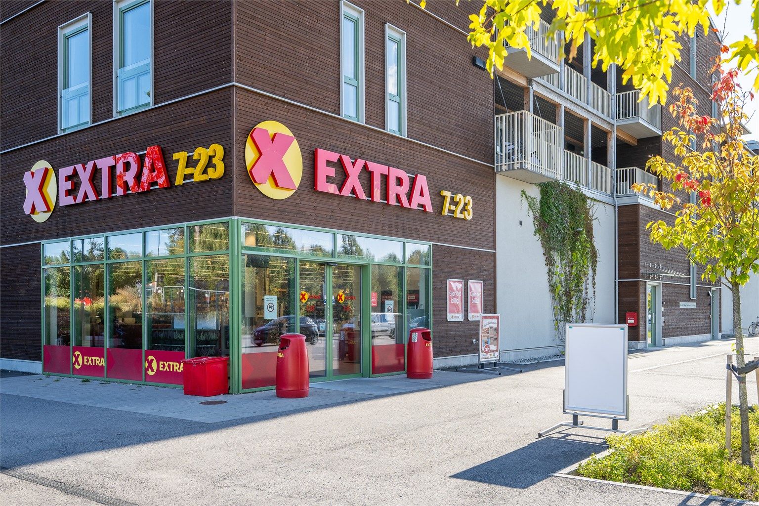 Dagligvarehandelen gjøres enkelt på blant annet Coop Extra Ilebrekke
