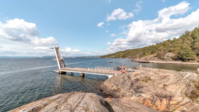 Område - Kort vei fra Kolbotn til Ingierstrand i Oslofjorden