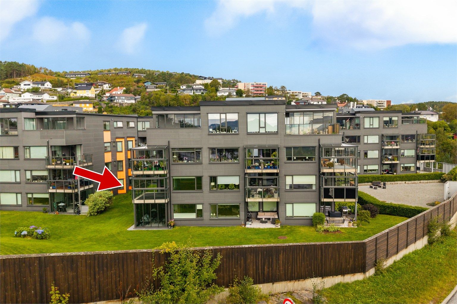 Haukedalsveien 113C - Velkommen til visning! (foto: Stian Inderhaug)