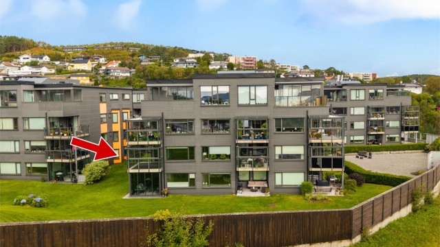 Haukedalsveien 113C - Velkommen til visning! (foto: Stian Inderhaug)