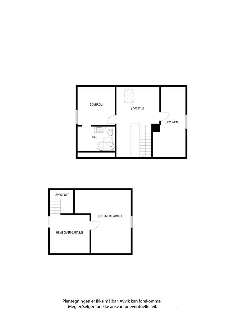 Plantegning 2. etasje