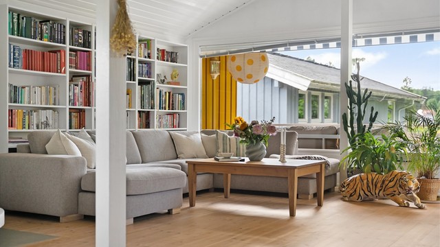 God plass til en stor sofagruppe for hele familien.