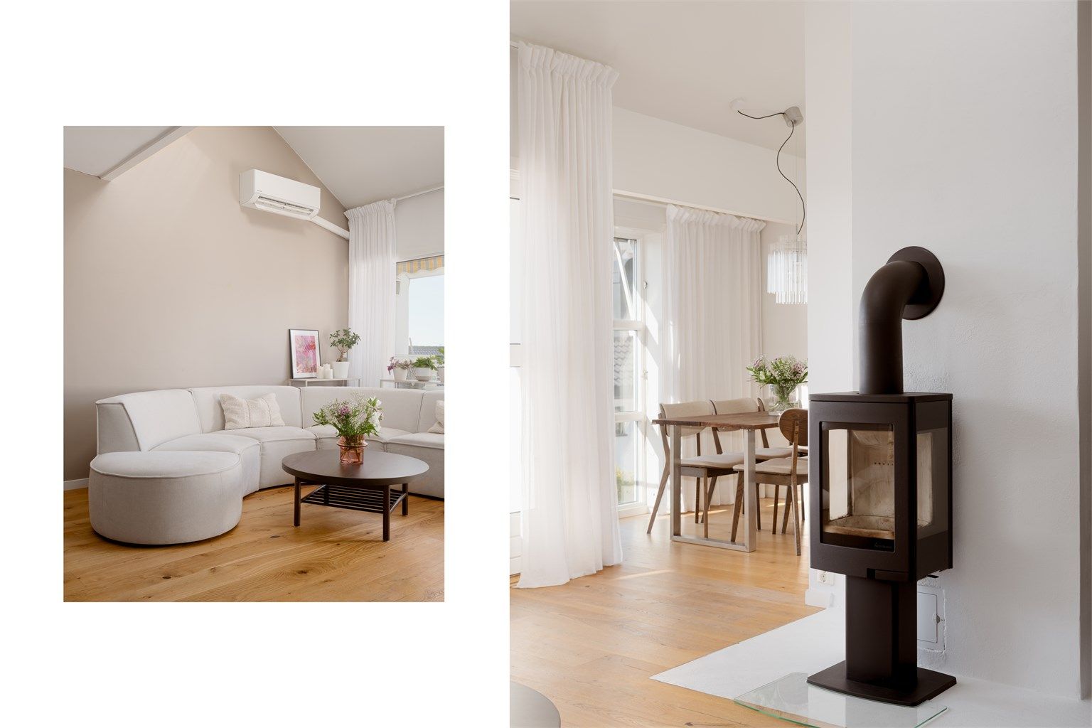 Peisovnen sørger for behagelig temperatur året rundt. 