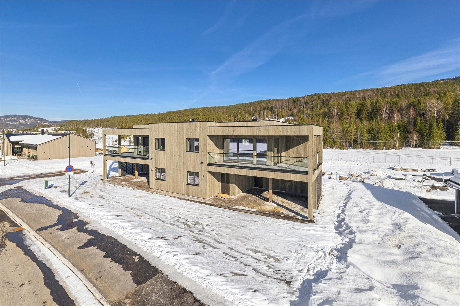 Nyoppført 2-mannsbolig i nytt boligfelt på vakre Harestua.