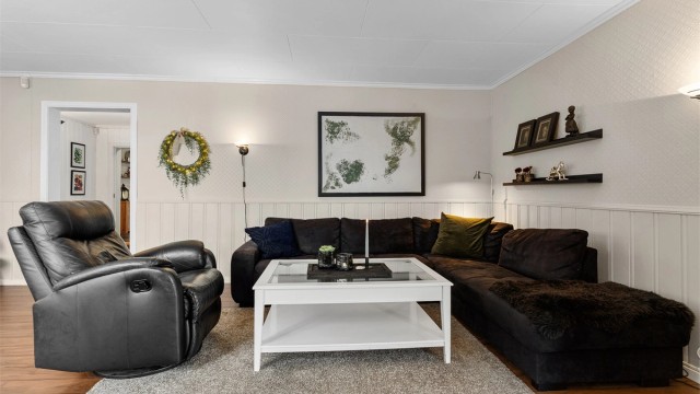 Stue med sofaområde