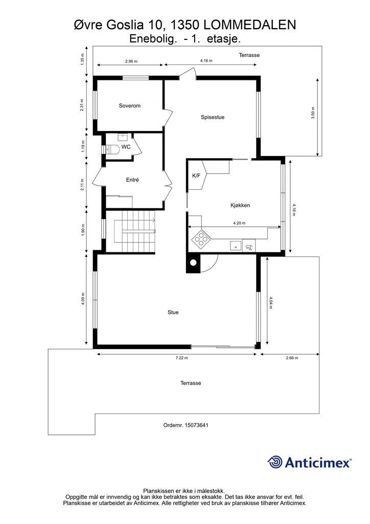 Plantegning 1. etasje